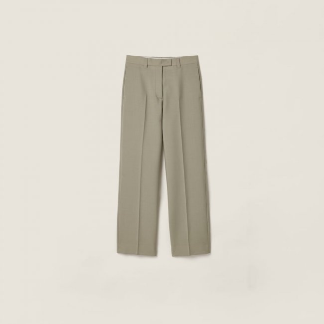 Miu Miu Kid mohair pants Beige