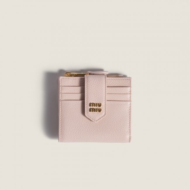 Miu Miu Small leather wallet Gem