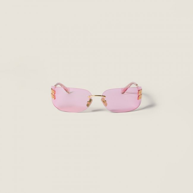 Miu Miu Aube sunglasses - Pink Lenses