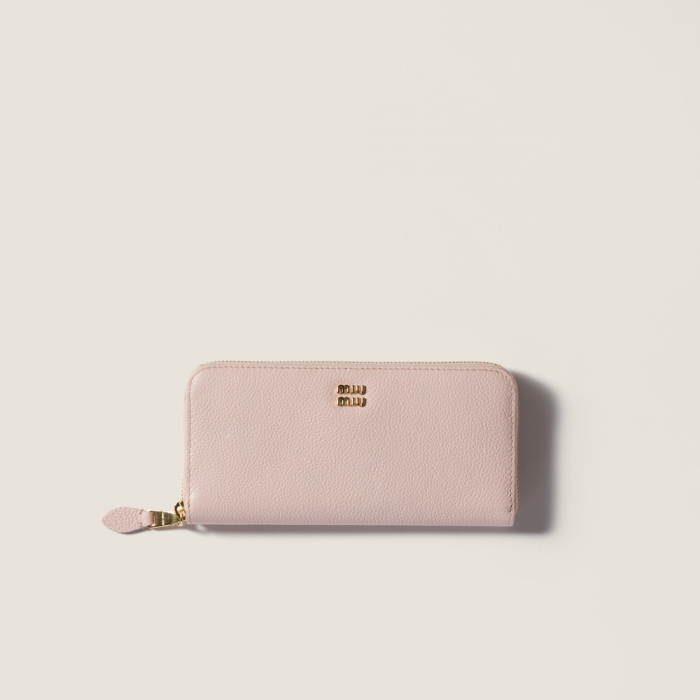 Miu Miu Large leather wallet Gem