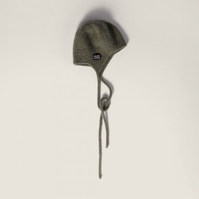 Miu Miu Wool and cashmere hat - Tundra
