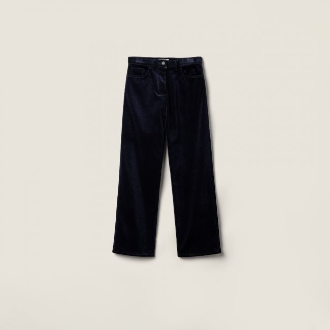 Miu Miu Corduroy pants Navy