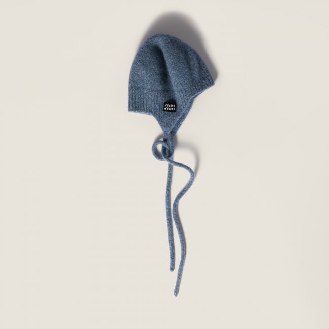 Miu Miu Wool and cashmere hat - Astral Blue
