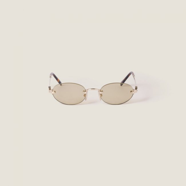 Miu Miu Logo sunglasses - Camomile Lenses