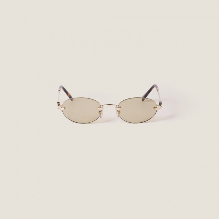 Miu Miu Logo sunglasses - Camomile Lenses