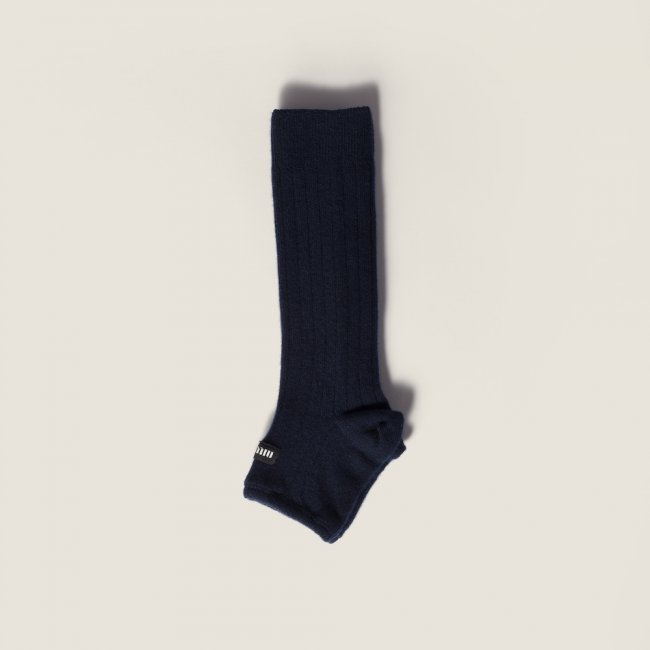 Miu Miu Wool and cashmere socks Navy