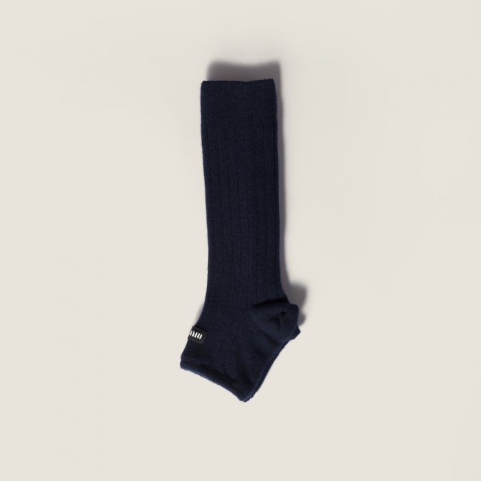 Miu Miu Wool and cashmere socks Navy