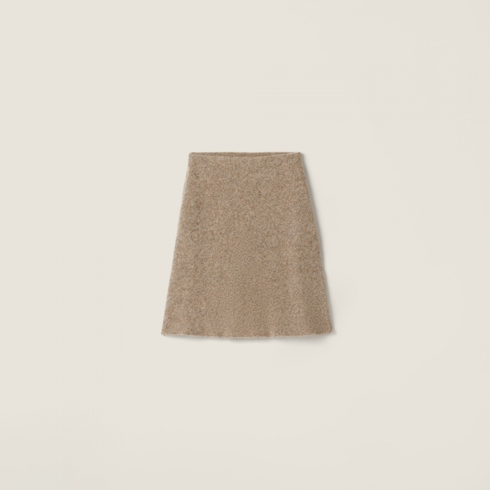 Miu Miu Wool knit skirt Cord