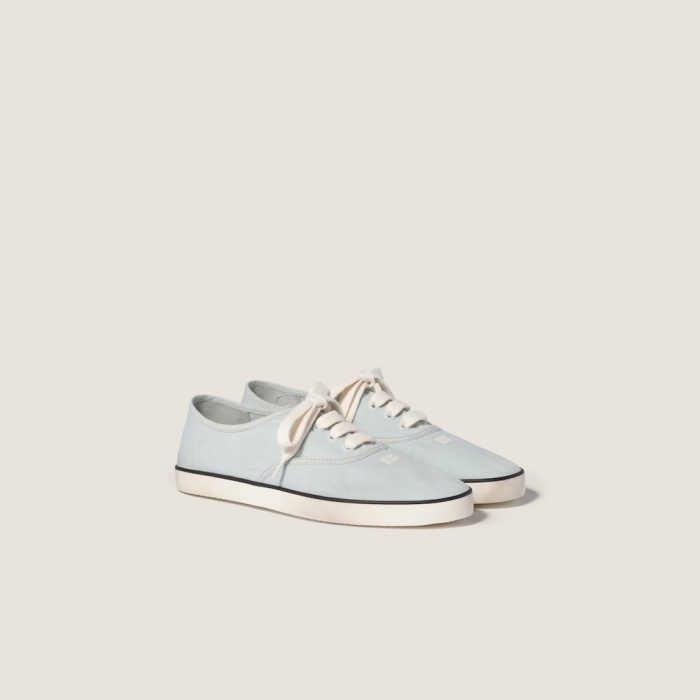 Miu Miu Drill Sneakers Powder Blue