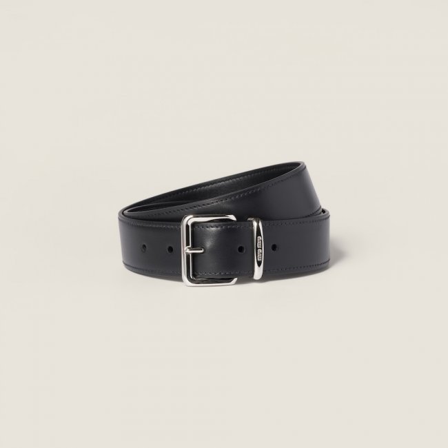 Miu Miu Leather belt - Black