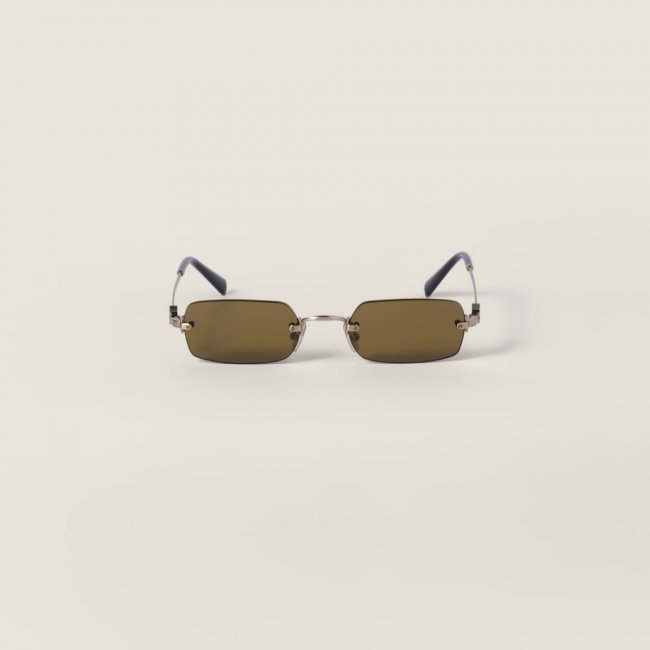 Miu Miu Eyewear Collection sunglasses - Loden Green Lenses Miu Miu Eyewear Collection sunglasses - Loden Green Lenses