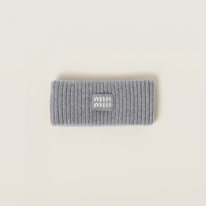 Miu Miu Wool and cashmere headband - Grey
