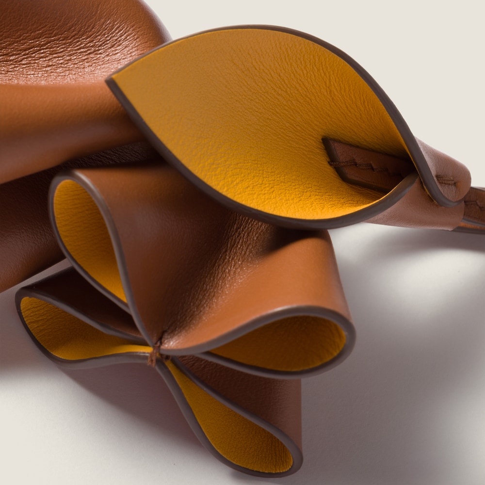Miu Miu Leather trick - Cognac/Ochre