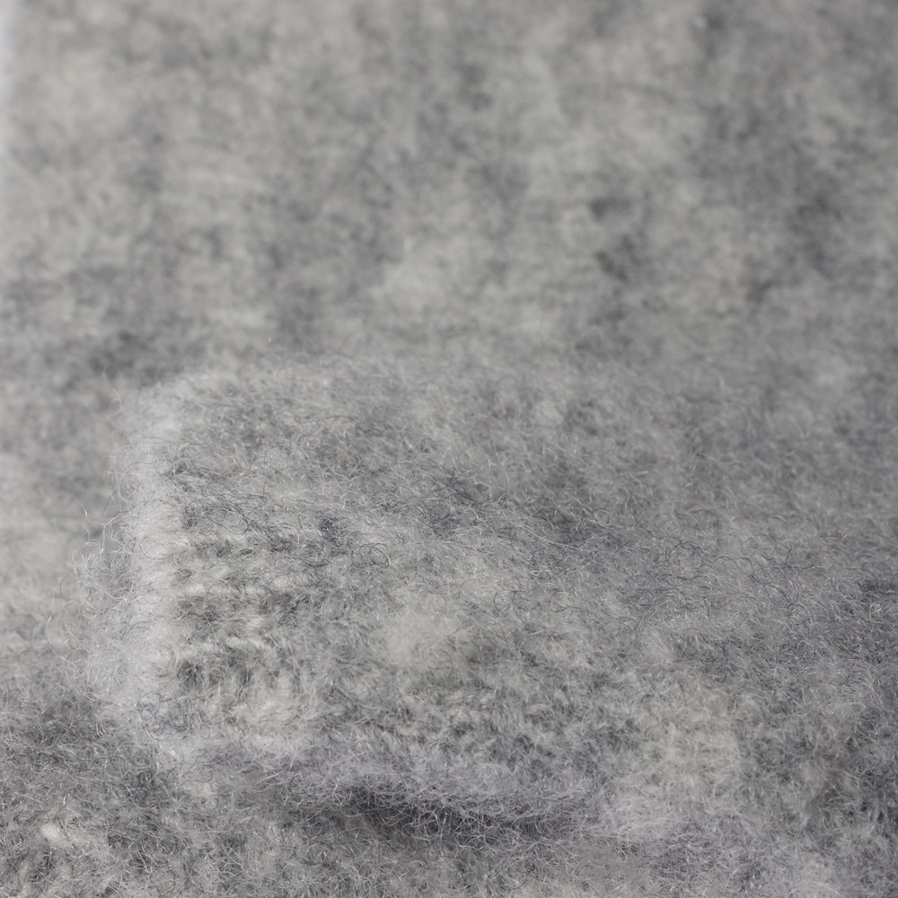 Miu Miu Wool fingerless gloves - Granite Gray