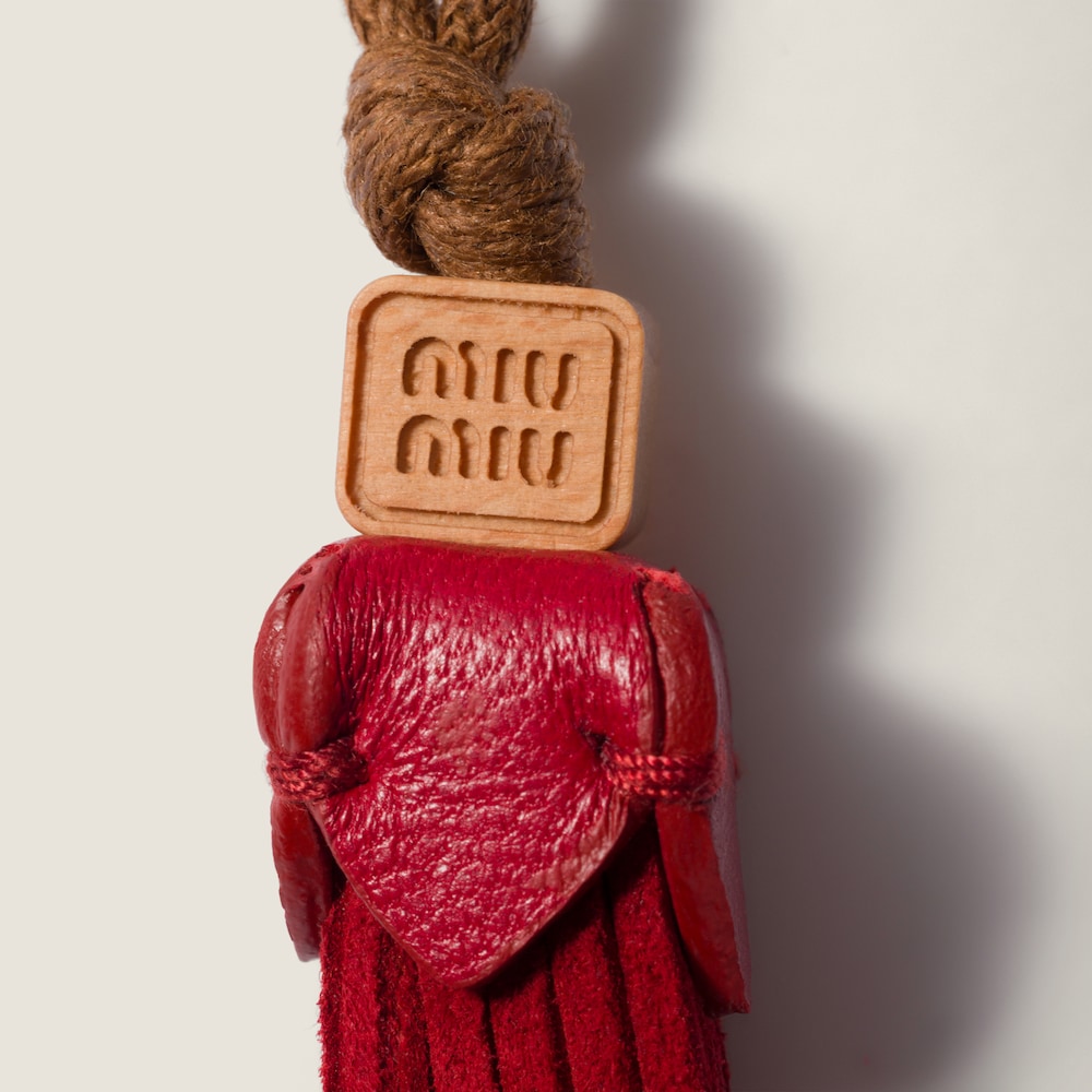 Miu Miu Leather micro trick - Red