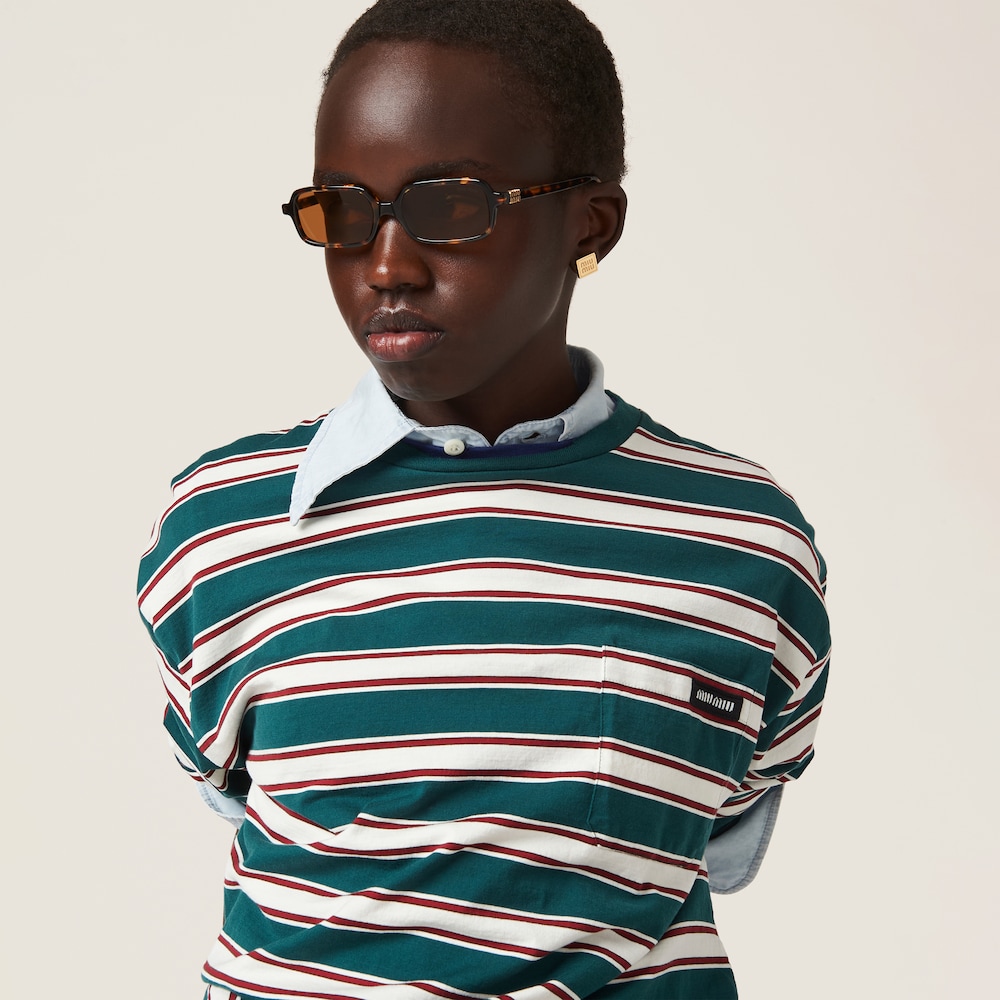 Miu Miu Regard sunglasses - Camel Beige Lenses