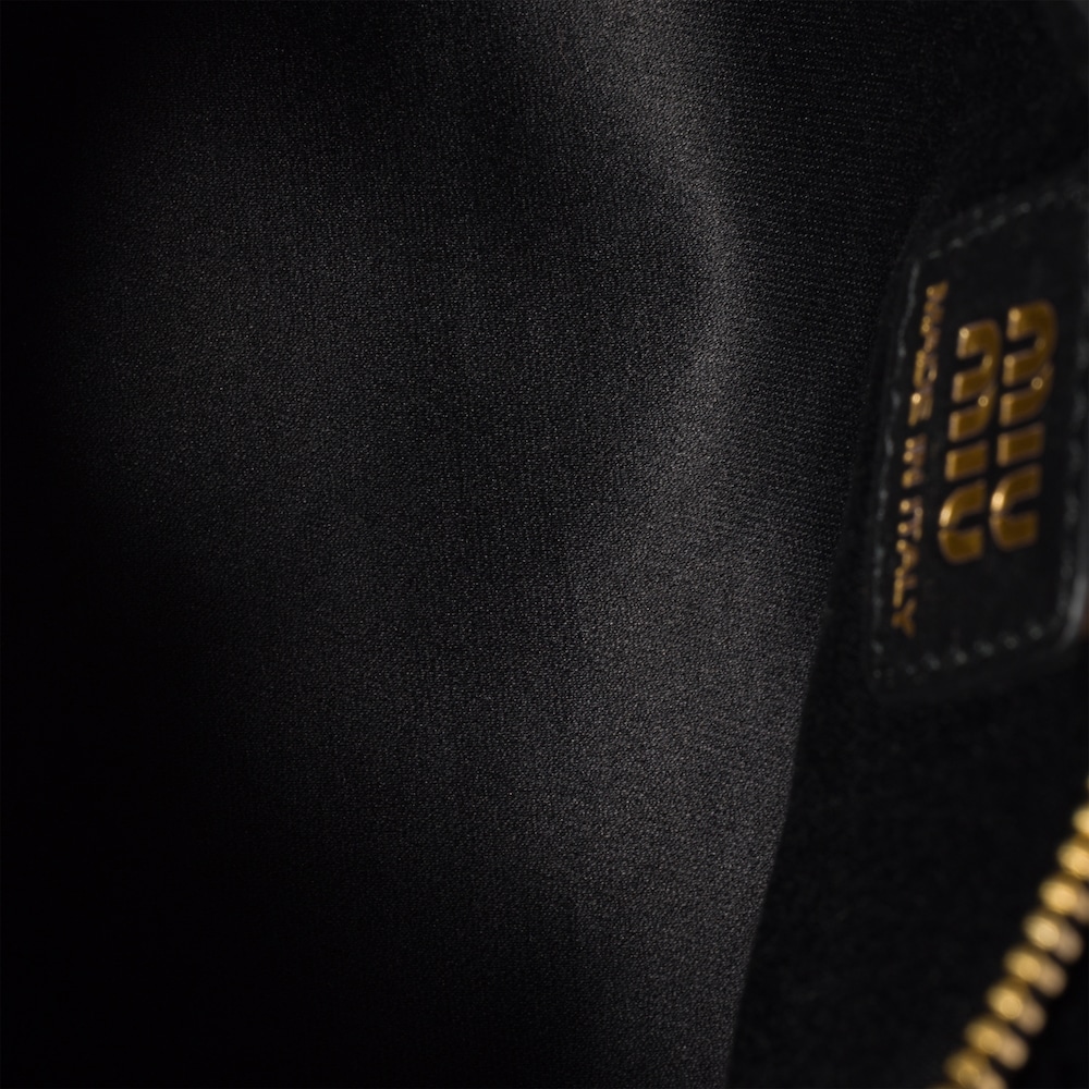 Miu Miu Velvet pouch - Black
