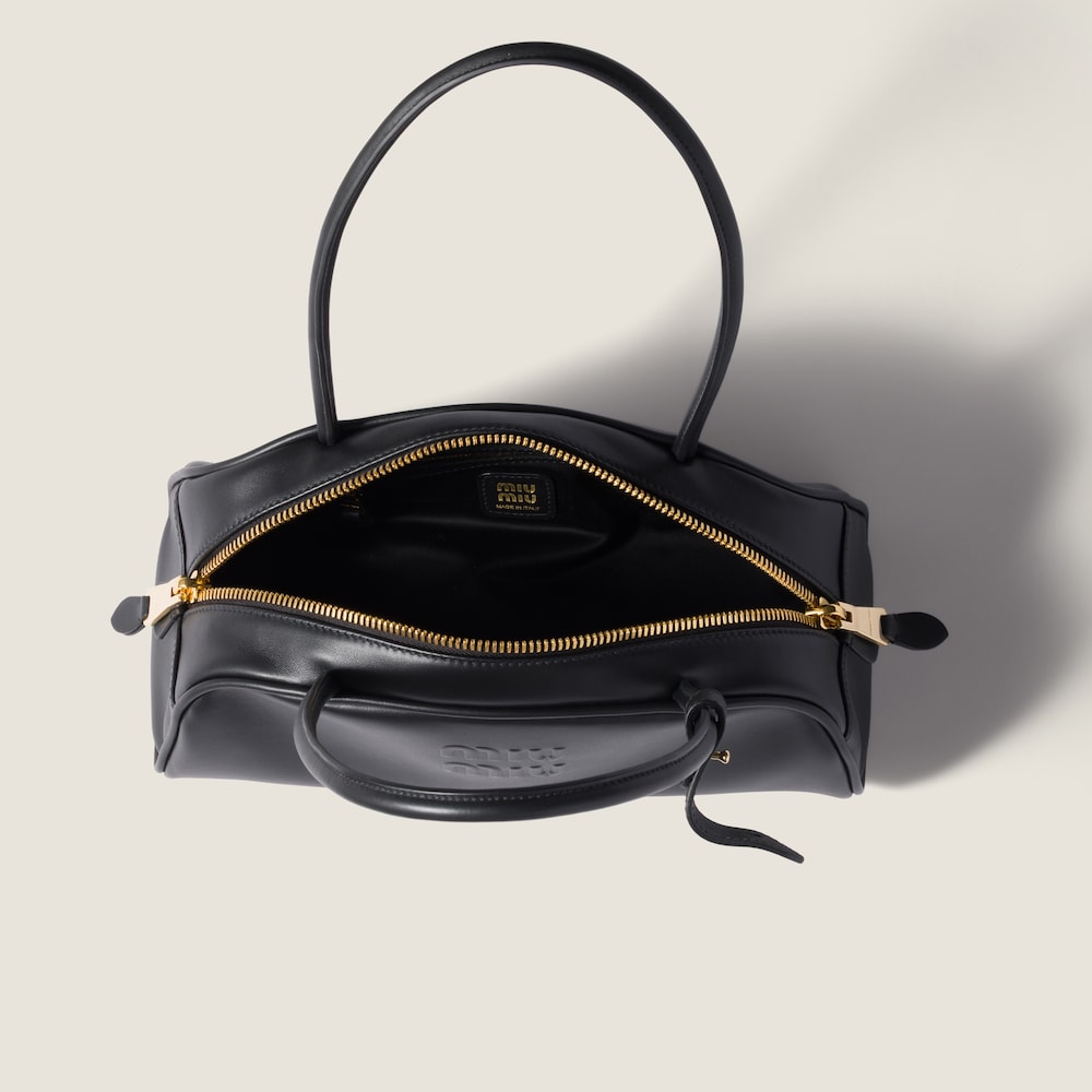 Miu Miu Beau leather bag Black