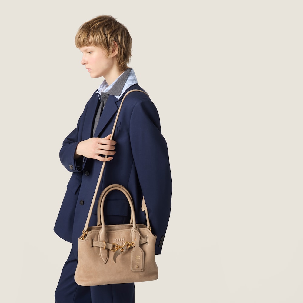 Miu Miu Aventure nappa leather bag Cord