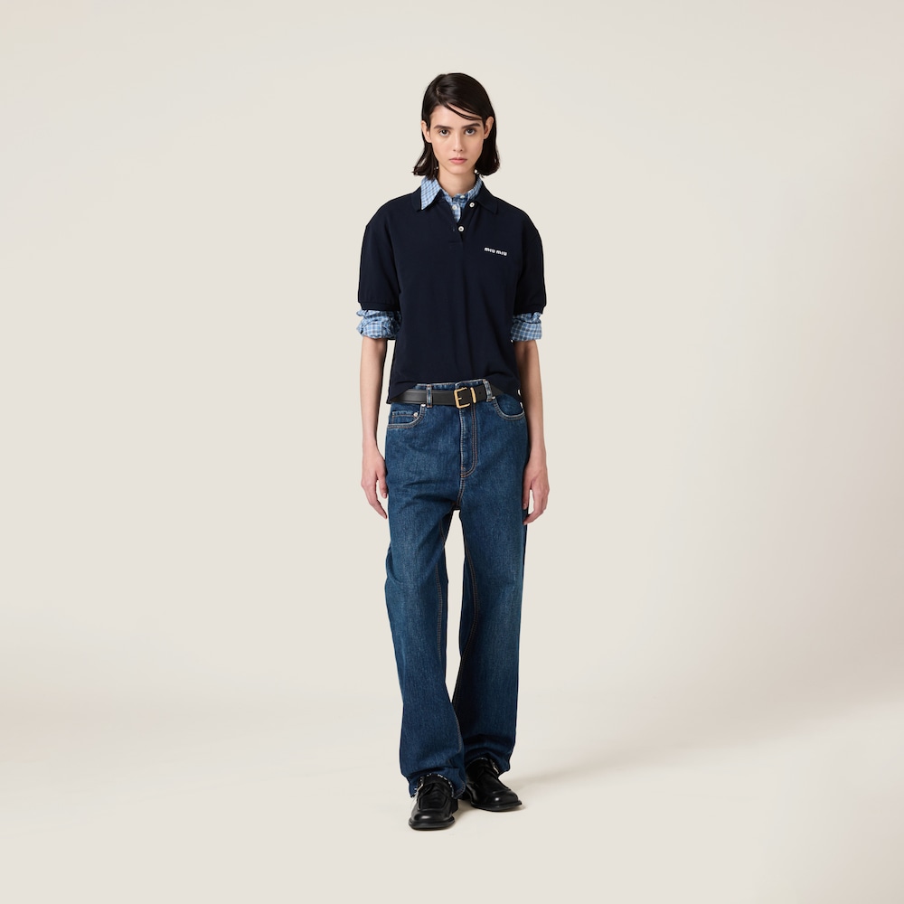 Miu Miu Denim jeans Navy