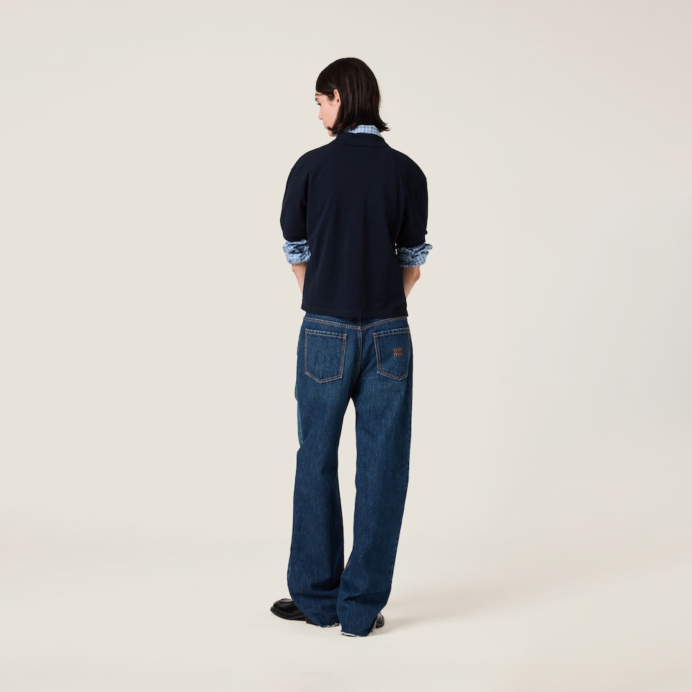 Miu Miu Denim jeans Navy
