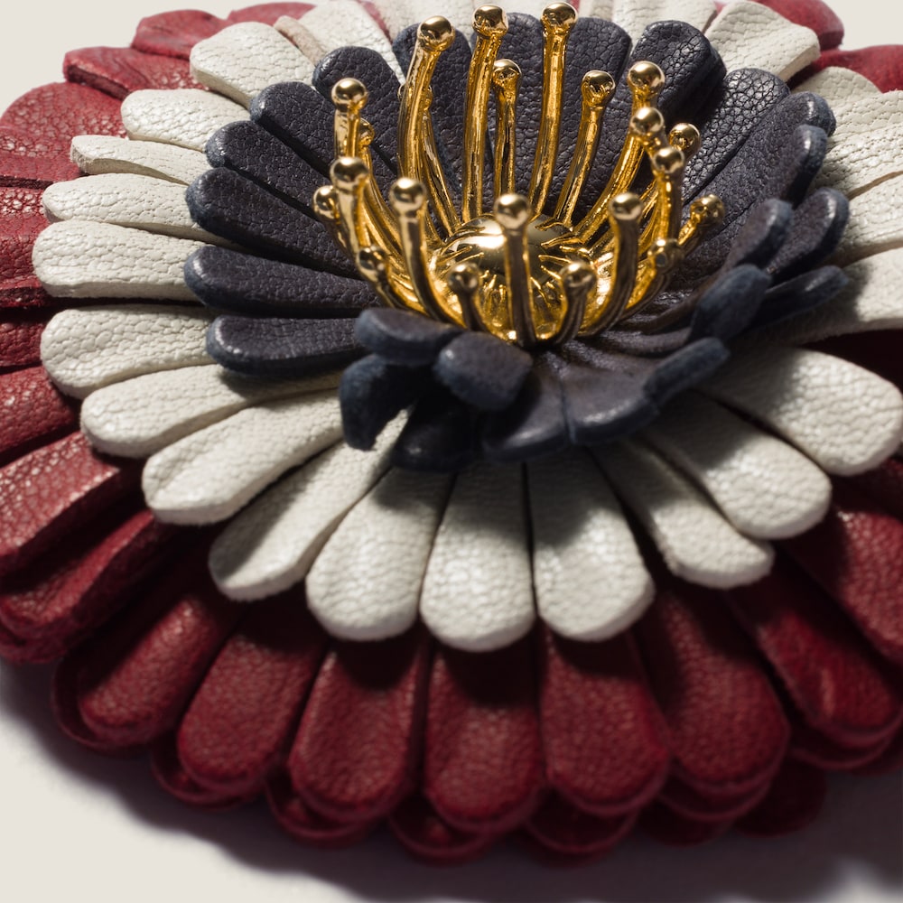 Miu Miu Leather trick - Coffee/Red