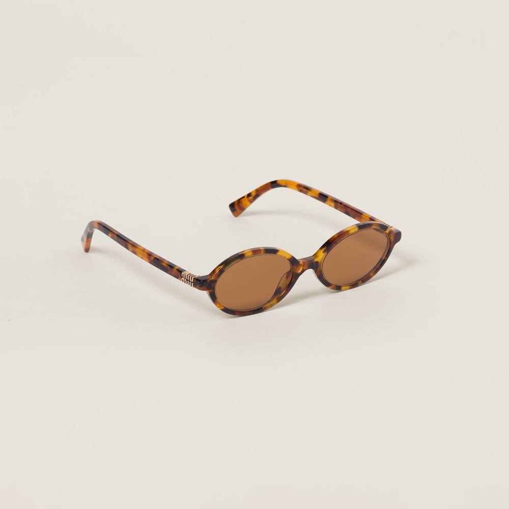 Miu Miu Regard sunglasses - Camel Beige Lenses