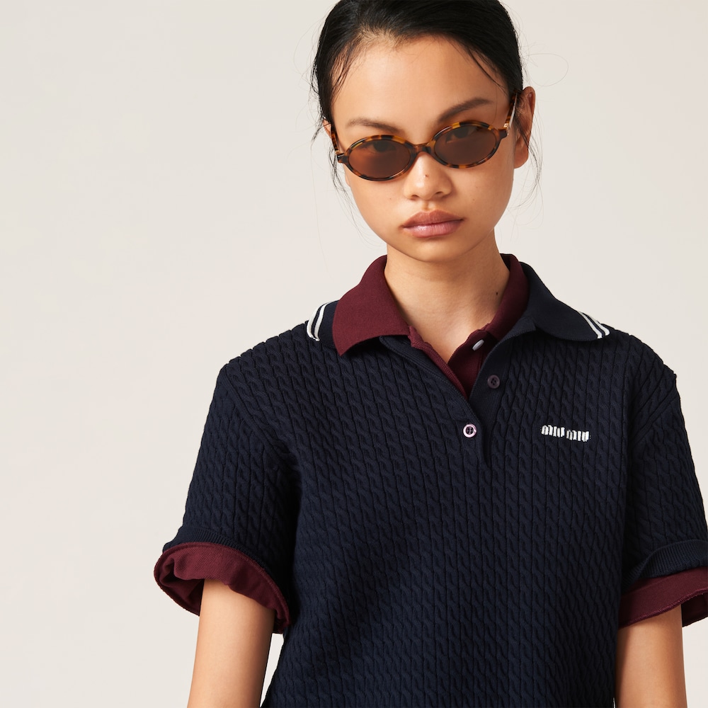 Miu Miu Regard sunglasses - Camel Beige Lenses