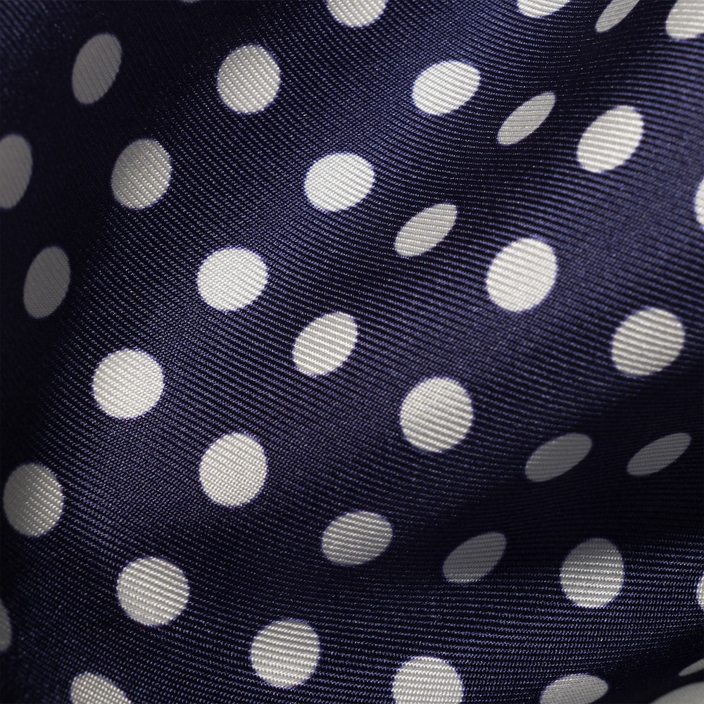 Miu Miu Printed silk scarf - Blue/White