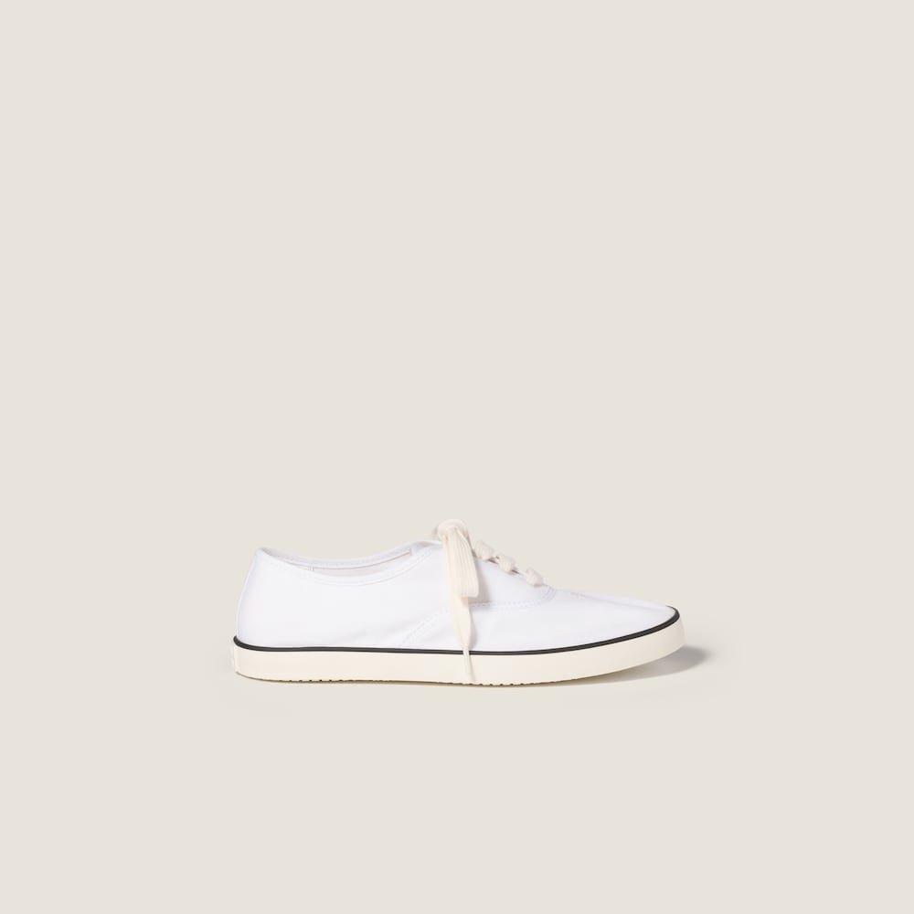 Miu Miu Drill Sneakers White