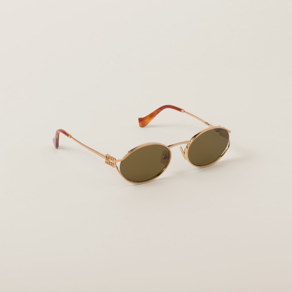 Miu Miu Logo sunglasses - Loden Lenses