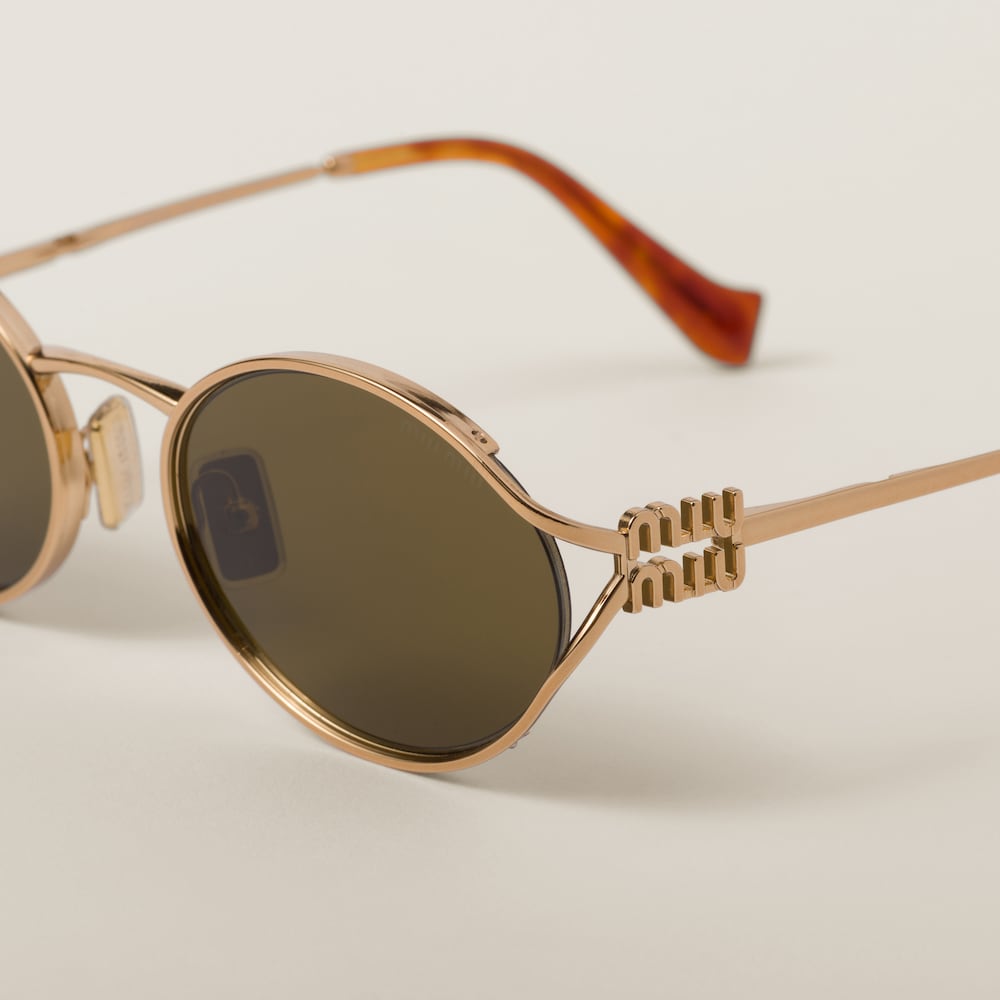 Miu Miu Logo sunglasses - Loden Lenses