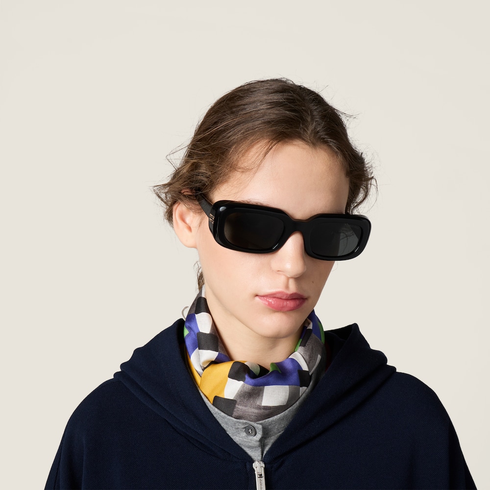 Miu Miu Rêverie sunglasses - Slate Gray Lenses