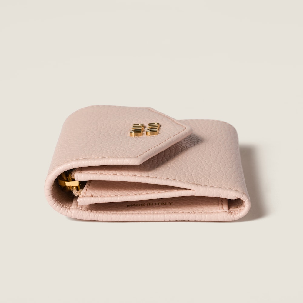 Miu Miu Small leather wallet Gem