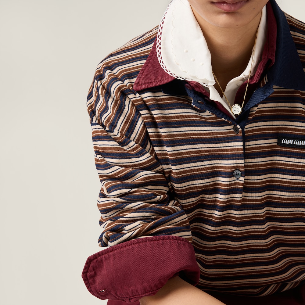 Miu Miu Metal necklace White