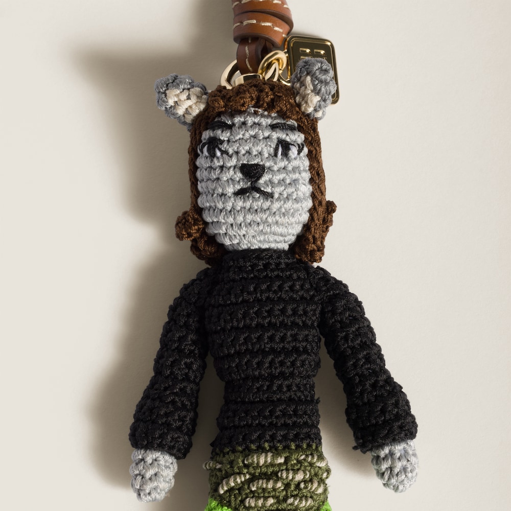 Miu Miu Technical yarn trick - Black/Ivy Green