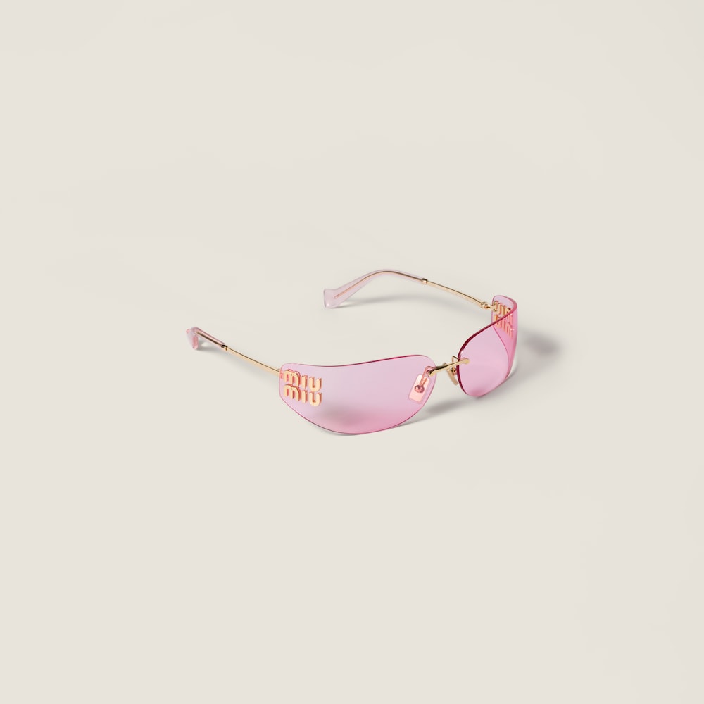 Miu Miu Aube sunglasses - Pink Lenses