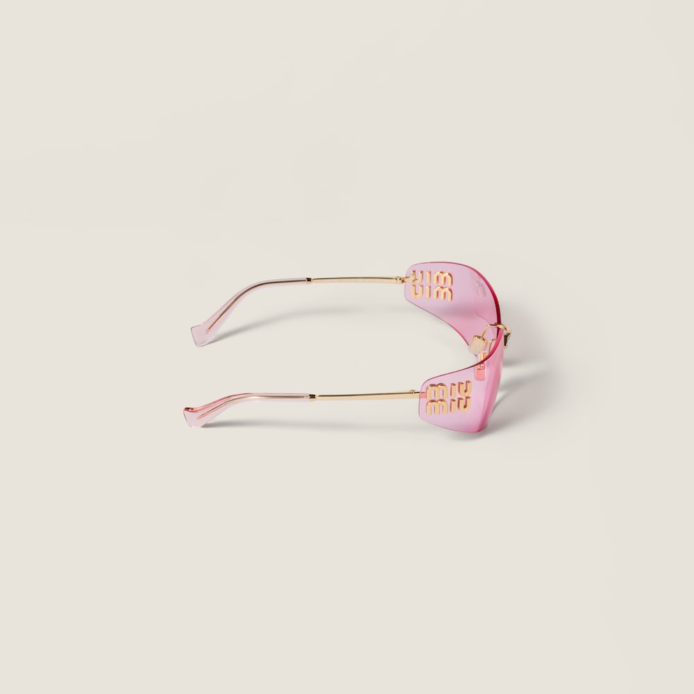 Miu Miu Aube sunglasses - Pink Lenses