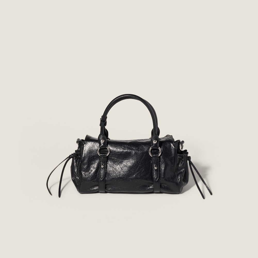 Miu Miu Nappa leather handbag Black