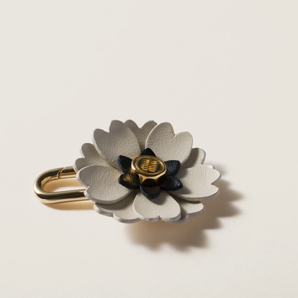 Miu Miu Leather micro trick - Chalk White/Black