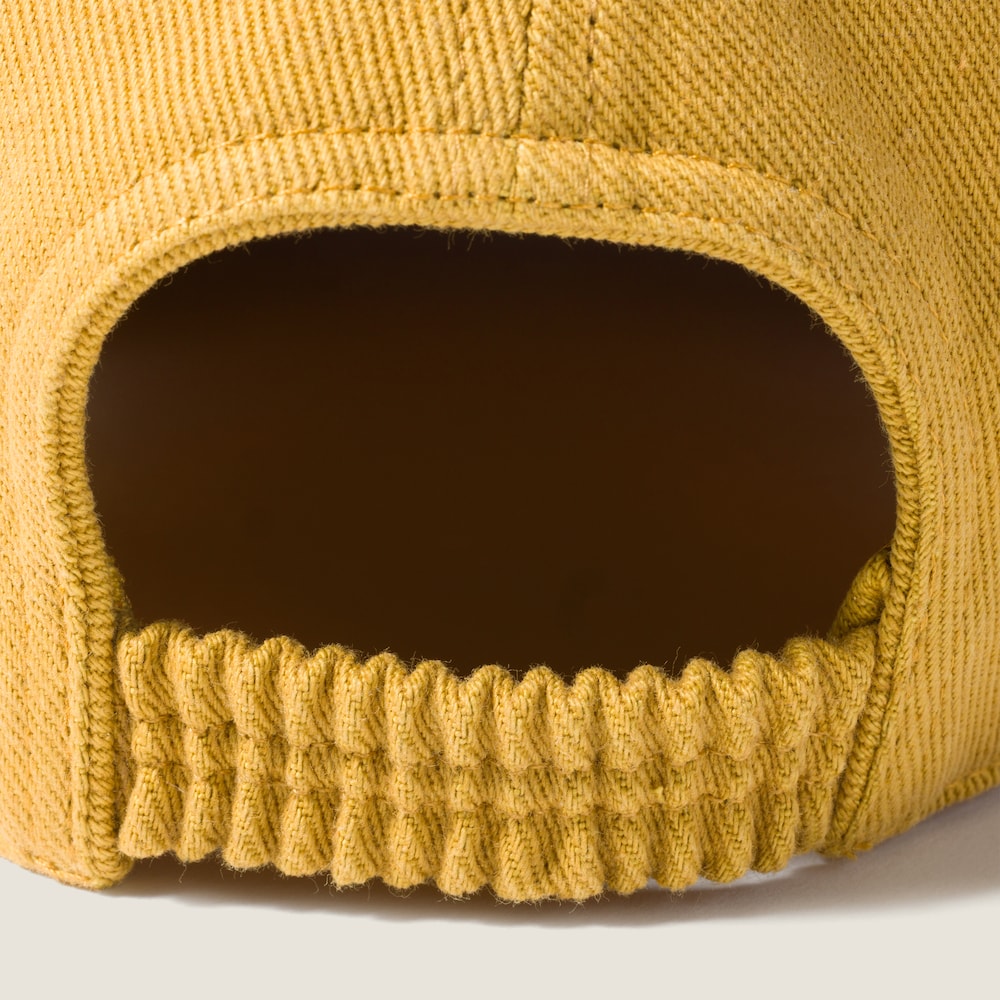 Miu Miu Drill baseball cap - Topaz/Anthracite