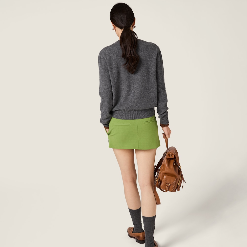 Miu Miu Cashmere sweater Slate Gray