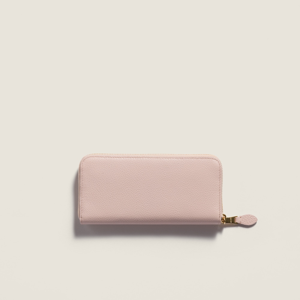 Miu Miu Large leather wallet Gem