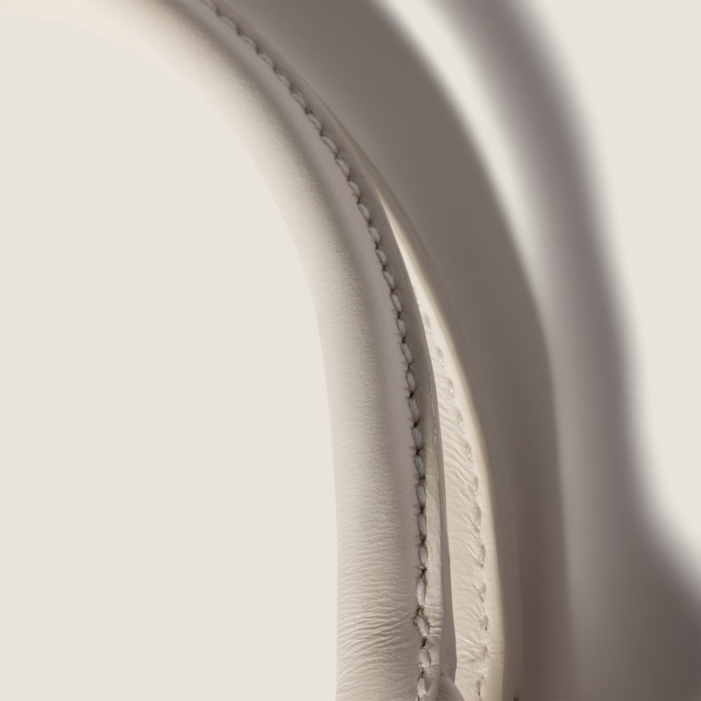 Miu Miu Ivy leather handbag White