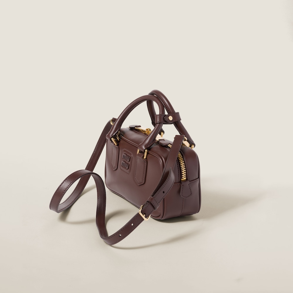 Miu Miu Arcadie leather bag Briarwood