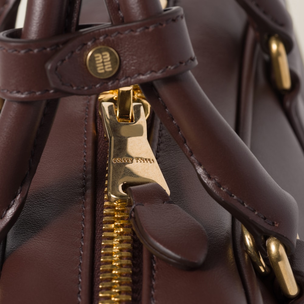 Miu Miu Arcadie leather bag Briarwood