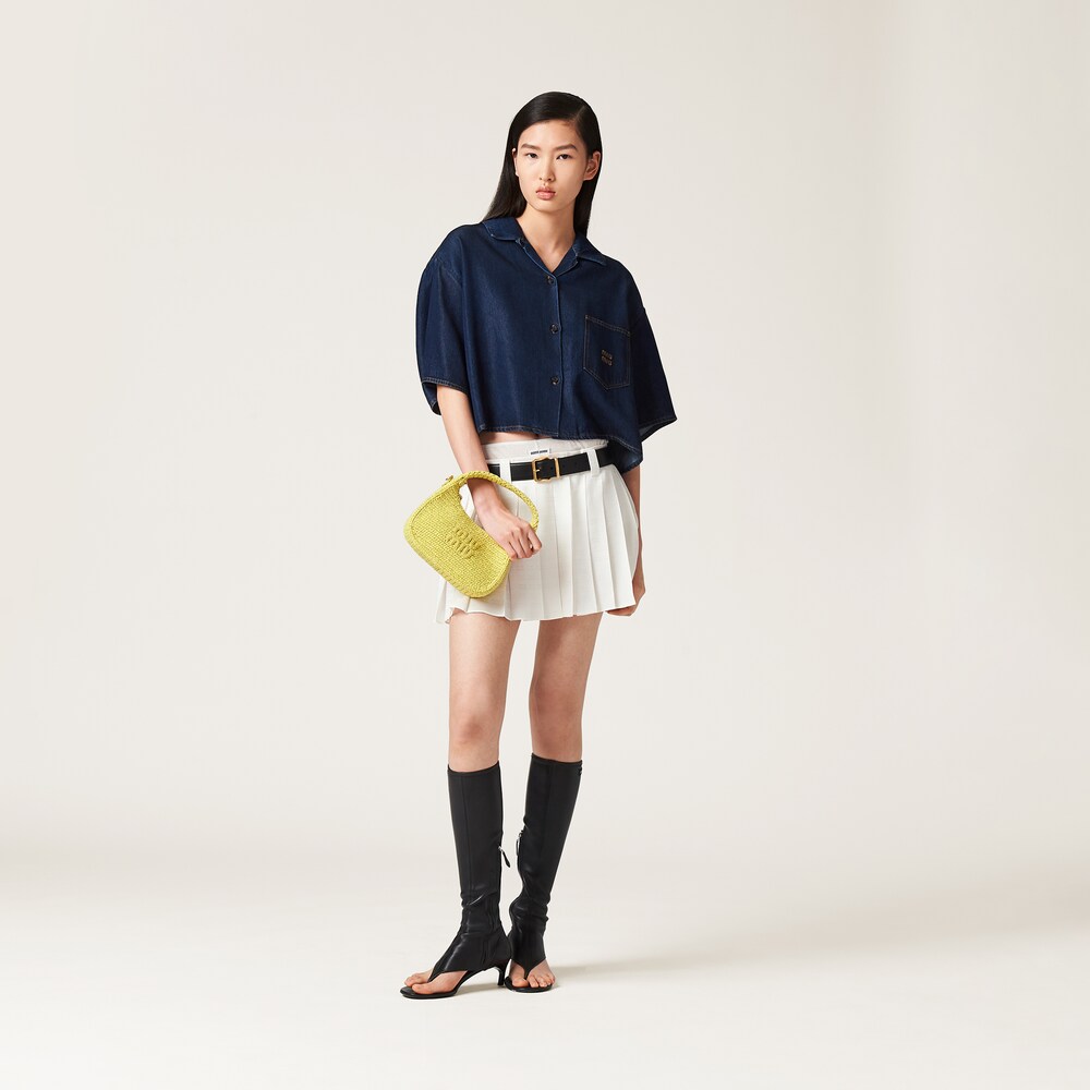 Miu Miu Denim shirt Navy