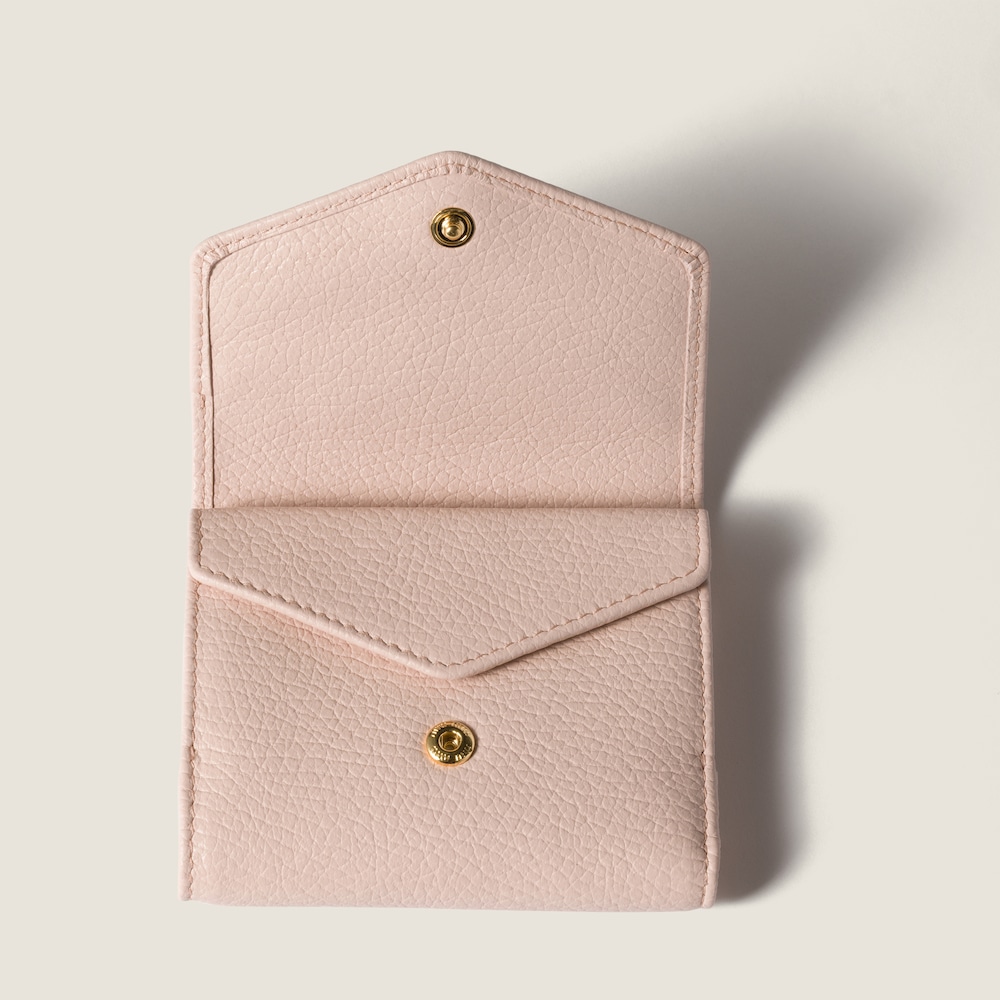 Miu Miu Small leather wallet Gem