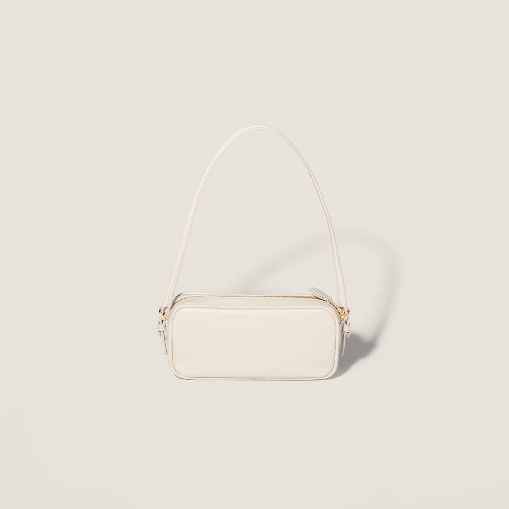 Miu Miu Leather pouch Chalk White