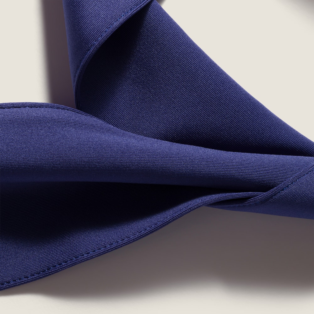 Miu Miu Stretch technical jersey band - Royal Blue /White